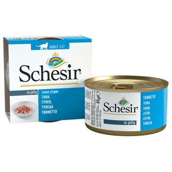 Schesir (Шезир) Tuna - Влажный корм для кошек с тунцом, банка