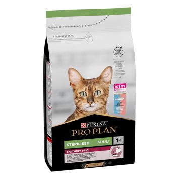 Purina Pro Plan (Про План) Sterilised Adult Cod &Trout - Сухой корм для стерилизованных взрослых котов  (с треской и форелью)