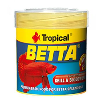 Tropical (Тропикал) Betta (Бетта) - Корм для петушков,15гр.