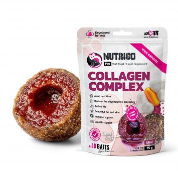 LK Baits Pet Nutrigo Collagen Complex Mini - Функциональное лакомство для собак мелких пород с коллагеном