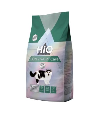 HiQ (Хайкю) LongHair care - Сухой корм для взрослых длинношерстных кошек