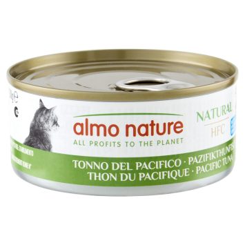 Almo Nature (Альмо Натюр) HFC Natural Adult Cat Pacific Ocean Tuna - Консервированный корм для взрослых кошек (тихоокеанский тунец)