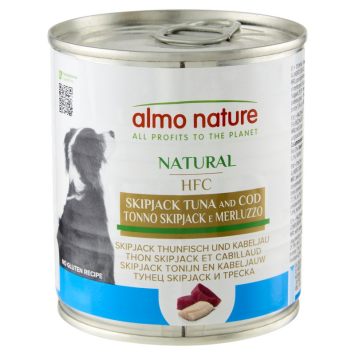 Almo Nature (Almo Nature) HFC Natural Adult Dog Skipjack Tuna&Cod - Консервированный корм для взрослых собак