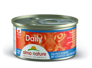Almo Nature (Альмо Натюр) Daily Menu Cat консервы для кошек мус (с океанической рыбой)