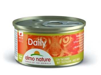 Almo Nature (Альмо Натюр) Daily Menu Cat консервы для кошек мус (с индейкой)