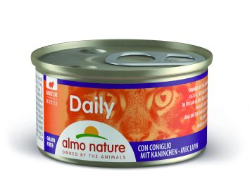 Almo Nature (Альмо Натюр) Daily Menu Cat консервы для кошек мус (с кроликом)
