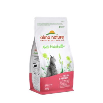 Almo Nature (Альмо Натюр) Holistic Cat Hairball Salmon - Сухий корм для виведення шерсті у дорослих кішок зі свіжим лососем