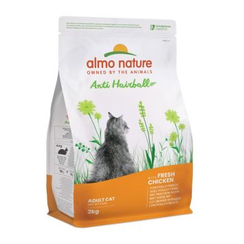 Almo Nature (Альмо Натюр) Holistic Cat Hairball Сhicken- Сухий корм для виведення вовни у дорослих кішок зі свіжою куркою