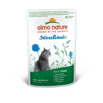 Almo Nature (Альмо Натюр) Holistic Sterilised Cat Tuna- Влажный корм для стерилизованных кошек (тунец)
