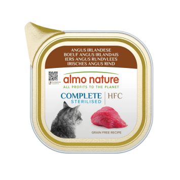 Almo Nature (Альмо Натюр) HFC Cat Complete Sterilised - Влажный корм для стерилизованных кошек, ирландская говядина ангус