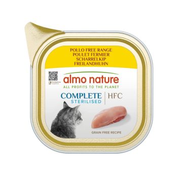 Almo Nature (Альмо Натюр) HFC Cat Complete Sterilised - Влажный корм для стерилизованных кошек, курица свободного выгула