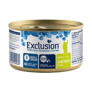 Exclusion (Эксклюжн) Noble Grain Cat Adult Chicken - Консервированный монопротеиновый корм с курицей для взрослых котов
