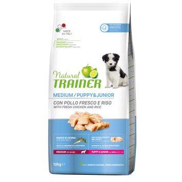 Trainer (Трейнер) Natural Super Premium Puppy&Junior Medium - Сухой корм для щенков средней породы с курицей