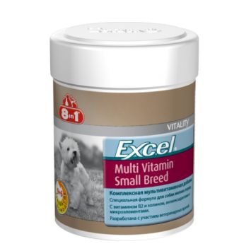 8in1 (8в1) Excel Small Breed  - Витамины  для взрослых собак малых пород
