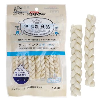 DoggyMan (ДоггиМен) Collagen Gum Twist - Лакомство для собак косичка с коллагеном
