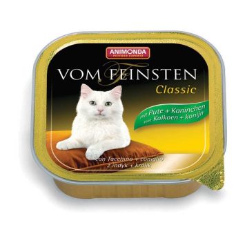 Animonda (Анимонда) Vom Feinsten Adult mit Pute+kaninchen - консервы для кошек (с индейкой и кроликом)