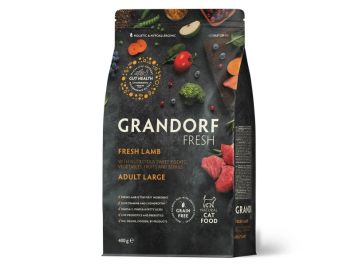 Grandorf Fresh (Грандорф) Adult Cat Lamb & Sweet Potato Сухий корм для котів великих порід (ягня та батат)