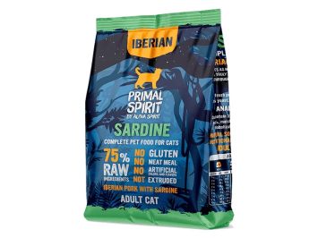 Primal Spirit Iberian Sardine Cat Сухий корм для дорослих кішок (іберійська свинина та сардина)