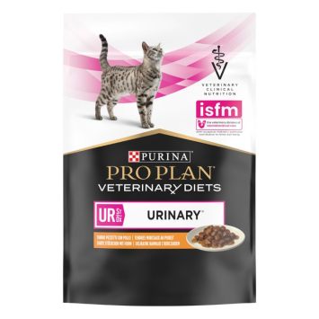Pro Plan Veterinary Diets UR St/Ox Urinary Chicken - Консервированный корм с курицей для взрослых кошек с болезнями нижних отделов мочевыводящих путей