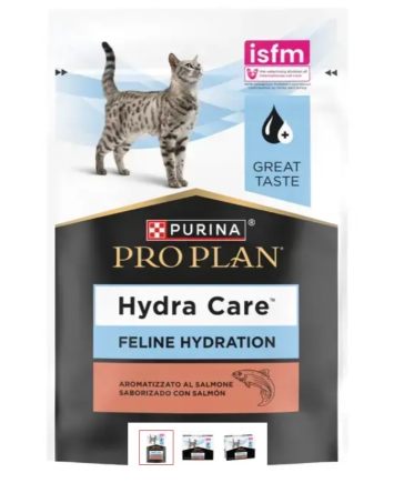 Purina Pro Plan Veterinary Diets Hydra Care - Влажный корм для взрослых кошек, способствующий увеличению потребления жидкости и разжижению мочи, с лососем