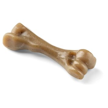 Nylabone Gourmet Puppy Femur Bacon S - жевательная игрушка для щенков со вкусом бекона