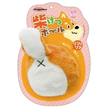 DoggyMan (ДоггиМен) Shiba Inu - Мягкая игрушка для собак с колокольчиком