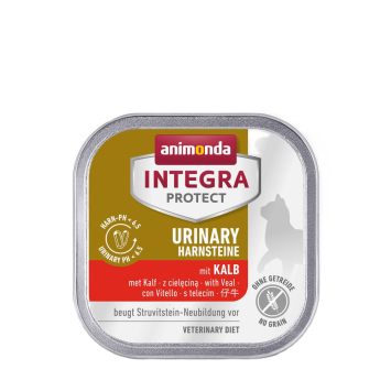 Animonda (Анімонда) Integra Protect Urinary Struvit - Консервований ветеринарний корм для кішок при сечокам'яній хворобі, з телятиною