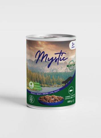 Mystic (Мистик) Cat - Консервы для котов кусочки анчоуса в желе