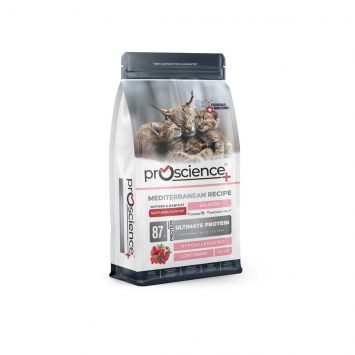 ProScience (ПроСайенс) Nurturing Support Mother & Baby Salmon - Сухой корм для котят и кормящих кошек (лосось)