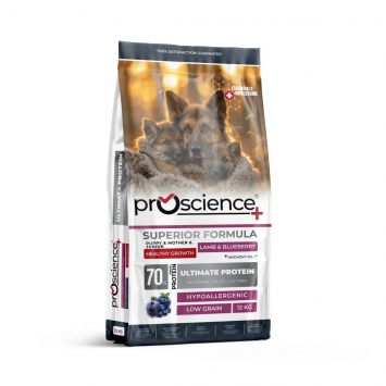 ProScience (ПроСайенс) Healthy Growth Puppy & Mother & Junior Lamb & Blueberry - Сухой корм для щенков и кормящих собак (ягненок и черника)