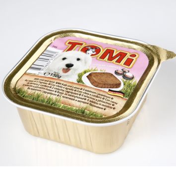 Tomi (Томи) Veal Lamb  - Влажный корм для собак (телятина/ягненка), паштет