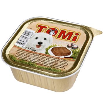 Tomi (Томи) Turkey, Pasta, Carrots - Влажный корм для собак (индейка/паста/морковь), паштет