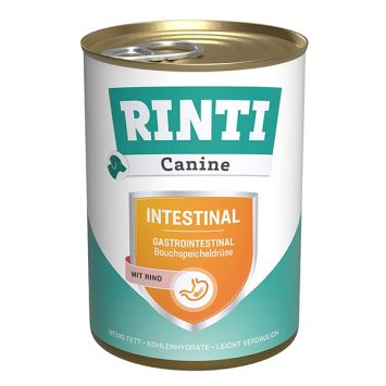 Rinti (Ринти) Canine Veterinary Intestinal mit Rind - Влажный лечебный корм для собак с заболеваниями ЖКТ и поджелудочной железы (говядина)
