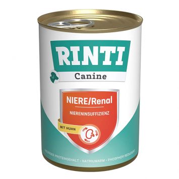 Rinti (Ринти) Canine Veterinary Niere/Renal mit Huhn - Влажный лечебный корм для собак с заболеваниями почек, (курица)