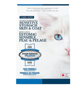 Oven-Baked (Овен Бекет) Tradition Skin Stomach - Сухий корм для кішок здорове травлення та шовковиста вовна з рибою