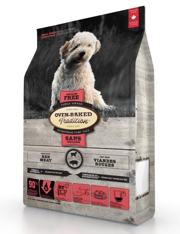 Oven-Baked (Овен Бекет) Small Breed Red Meat - беззерновой Сухой корм для собак малых пород из красного мяса