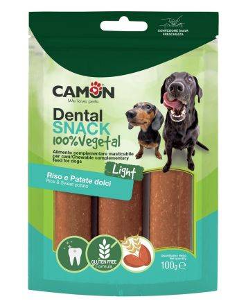 Camon (Камон) Dental Bauveg - лакомство для зубов с рисом и бататом 9см 100г