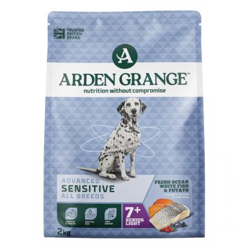Arden Grange (Арден Грандж) Sensitive light/senior - Сухой корм для пожилых собак и собак с чувствительным пищеварением