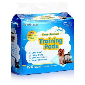 All-Absorb (Ол-Абсорб) Small Training Pads Regular - Пеленки тренировочные для собак и щенков мелких пород (45x60 см)