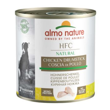 Almo Nature (Альмо Натюр) HFC Natural Adult Dog Chicken Drumstick - Консервированный корм для взрослых собак (куриная ножка)