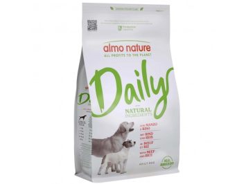 Almo Nature (Альмо Натюр) Daily Adult Dog Beef & Rice- Сухой корм для взрослых собак всех пород с говядиной и рисом