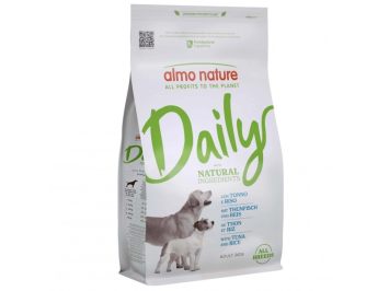 Almo Nature (Альмо Натюр) Daily Adult Dog Tuna & Rice- Сухой корм для взрослых собак всех пород с тунцем и рисом