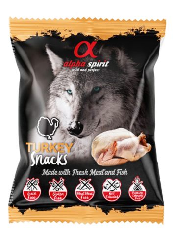 Alpha Spirit (Альфа Спирит) Snacks Turkey - Полувлажное лакомство для собак (индейка)