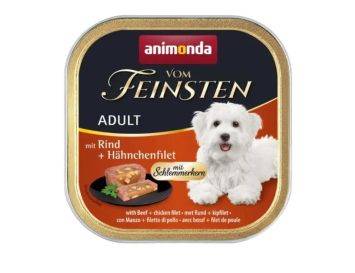 Animonda (Анимонда) Vom Feinsten Adult with Beef + chicken filet влажный корм для собак (говядина и курица)