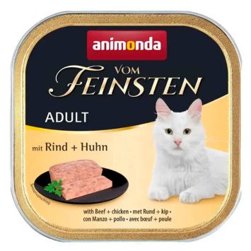 Animonda (Анимонда) Vom Feinsten Adult Beef & Chicken влажный корм для кошек (говядина и курица)