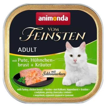 Animonda (Анимонда) Vom Feinsten Adult Turkey, Chicken breast & Herbs влажный корм для кошек (индейка, куриная грудка и травы)