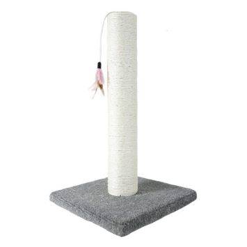 AnimAll (ЭнимАлл) Когтеточка-столбик с перышком