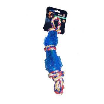 AnimAll (ЭнимАлл) GrizZzly А1014-2 - Игрушка дентал Сова-2 с канатом