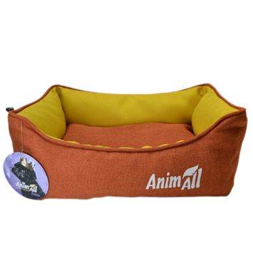 AnimAll (ЭнимАлл) Anna S Orange  – Лежак Анна для собак и котов, оранжевый