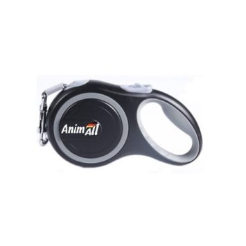 AnimAll (ЭнимАлл) L - Поводок-рулетка для собак, лента (5 м, до 50 кг)